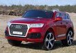 Vienvietis vaikiškas elektromobilis Super Toys Audi Q7 2188, raudonas kaina ir informacija | Elektromobiliai vaikams | pigu.lt