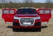 Vienvietis vaikiškas elektromobilis Super Toys Audi Q7 2188, raudonas kaina ir informacija | Elektromobiliai vaikams | pigu.lt