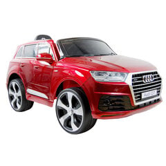 Vienvietis vaikiškas elektromobilis Super Toys Audi Q7 2188, raudonas цена и информация | Электромобили для детей | pigu.lt