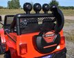 Dvivietis vaikiškas elektromobilis Super Toys Mega jeep sunshine 2388, raudonas kaina ir informacija | Elektromobiliai vaikams | pigu.lt