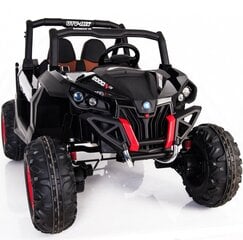 Dvivietis vaikiškas elektromobilis Super Toys Buggy XMX603, juodas цена и информация | Электромобили для детей | pigu.lt