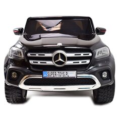 Dvivietis vaikiškas elektromobilis Super Toys Mercedes X XMX606, juodas цена и информация | Электромобили для детей | pigu.lt