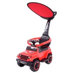 Vienvietis vaikiškas elektromobilis Super Toys TC219, raudonas kaina ir informacija | Elektromobiliai vaikams | pigu.lt