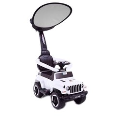 Vienvietis vaikiškas elektromobilis Super Toys TC219, baltas kaina ir informacija | Elektromobiliai vaikams | pigu.lt