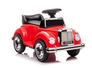 Paspiriama mašinėlė Super Toys Mercedes Benz 300 s/ls-128, raudona kaina ir informacija | Žaislai kūdikiams | pigu.lt