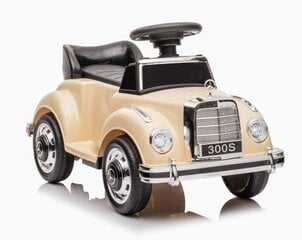 Paspiriama mašinėlė Super Toys Mercedes Benz 300 s/ls-128, ruda kaina ir informacija | Žaislai kūdikiams | pigu.lt