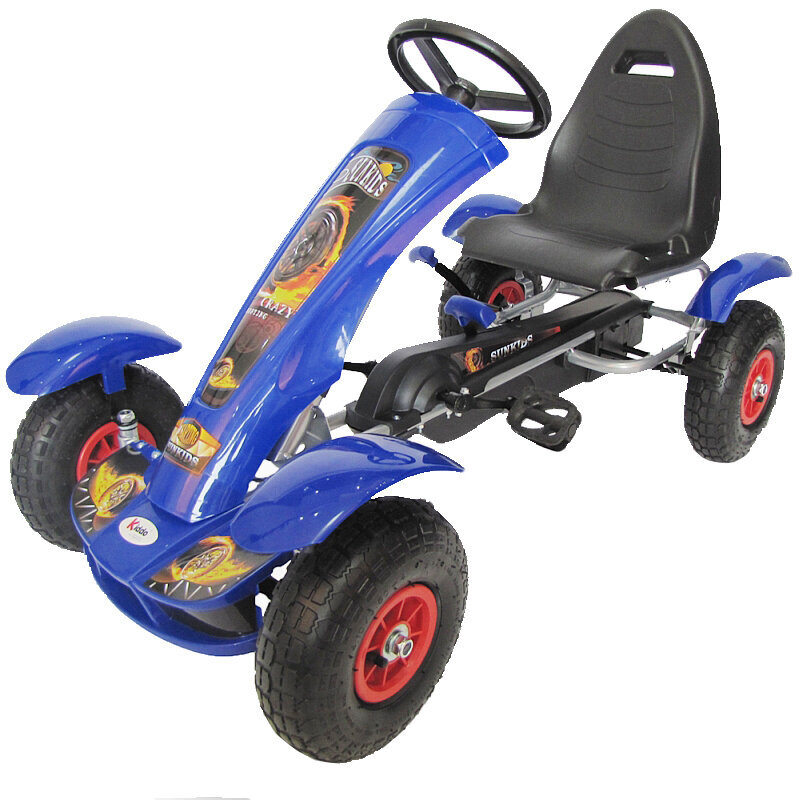 Minamas kartingas Super Toys F-618, mėlynas kaina ir informacija | Žaislai berniukams | pigu.lt