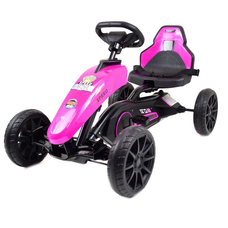 Minamas kartingas Super Toys AHL005, rožinis цена и информация | Žaislai berniukams | pigu.lt