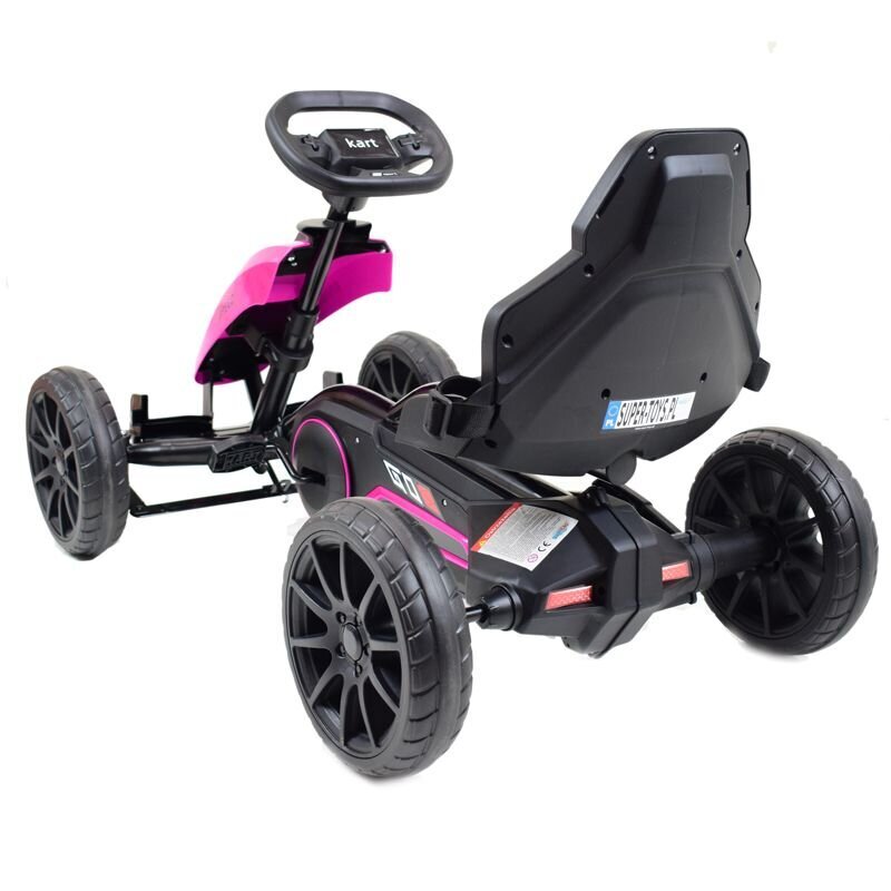 Minamas kartingas Super Toys AHL005, rožinis цена и информация | Žaislai berniukams | pigu.lt