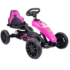 Minamas kartingas Super Toys AHL005, rožinis kaina ir informacija | Žaislai berniukams | pigu.lt