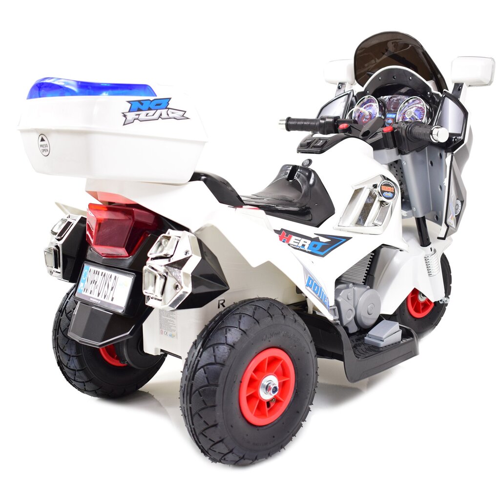 Vaikiškas akumuliatorinis policijos motociklas Super Toys 8815 12 V kaina ir informacija | Elektromobiliai vaikams | pigu.lt