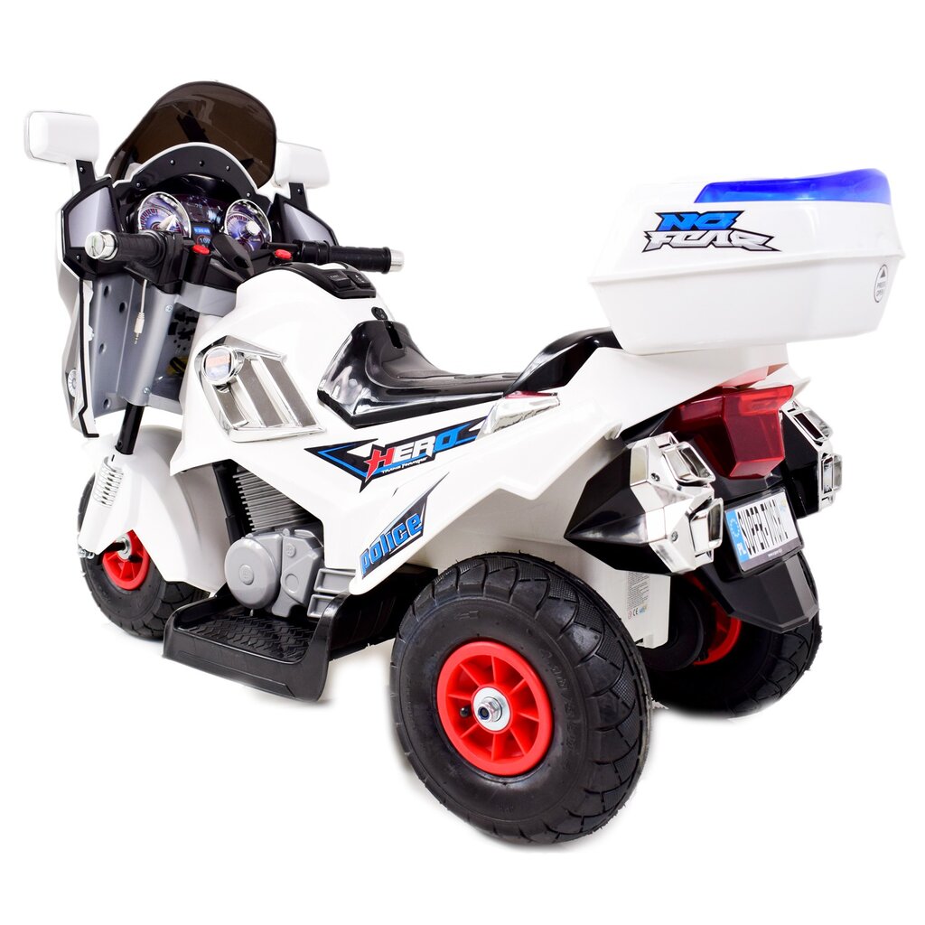 Vaikiškas akumuliatorinis policijos motociklas Super Toys 8815 12 V kaina ir informacija | Elektromobiliai vaikams | pigu.lt