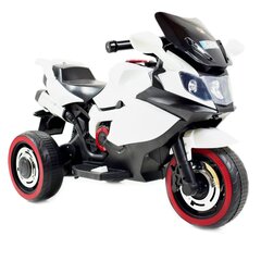 Vaikiškas akumuliatorinis motociklas Super Toys DLX518, baltas kaina ir informacija | Elektromobiliai vaikams | pigu.lt