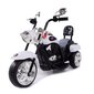 Vaikiškas akumuliatorinis motociklas Super Toys Chopper SH618, baltas kaina ir informacija | Elektromobiliai vaikams | pigu.lt