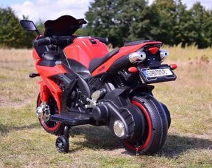 Vaikiškas akumuliatorinis motociklas Super Toys KR320, raudonas цена и информация | Электромобили для детей | pigu.lt