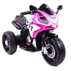 Vaikiškas akumuliatorinis motociklas Super Toys FB6886, rožinis цена и информация | Электромобили для детей | pigu.lt