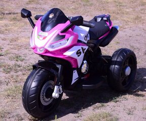 Vaikiškas akumuliatorinis motociklas Super Toys FB6886, rožinis цена и информация | Электромобили для детей | pigu.lt
