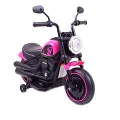 Vaikiškas akumuliatorinis motociklas Super Toys Chopper AHL008, rožinis цена и информация | Электромобили для детей | pigu.lt