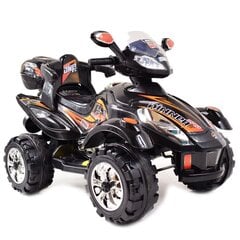 Vaikiškas akumuliatorinis keturratis Super Toys Quad PB-903, juodas kaina ir informacija | Elektromobiliai vaikams | pigu.lt