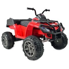 Vaikiškas akumuliatorinis keturratis Super Toys Quad 0909, raudonas kaina ir informacija | Elektromobiliai vaikams | pigu.lt
