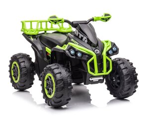 Vaikiškas akumuliatorinis keturratis Super Toys Quad Adventure GTS1199, žalias kaina ir informacija | Elektromobiliai vaikams | pigu.lt