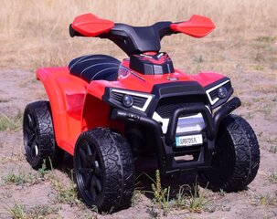 Vaikiškas akumuliatorinis keturratis Super Toys Quad Great N116, raudonas kaina ir informacija | Elektromobiliai vaikams | pigu.lt