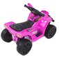 Vaikiškas akumuliatorinis keturratis Super Toys Quad Great N116, rožinis цена и информация | Elektromobiliai vaikams | pigu.lt