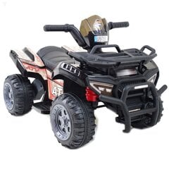 Vaikiškas akumuliatorinis keturratis Super Toys Quad Champion JC913, juodas/raudonas kaina ir informacija | Elektromobiliai vaikams | pigu.lt