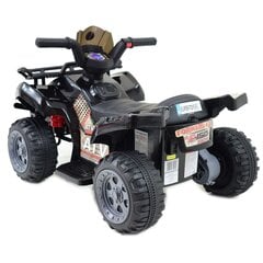 Vaikiškas akumuliatorinis keturratis Super Toys Quad Champion JC913, juodas/raudonas цена и информация | Электромобили для детей | pigu.lt