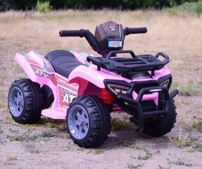 Vaikiškas akumuliatorinis keturratis Super Toys Quad Champion JC913, rožinis kaina ir informacija | Elektromobiliai vaikams | pigu.lt
