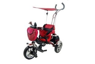 Triratukas Super Toys De Luxe 01 Air Red kaina ir informacija | Žaislai kūdikiams | pigu.lt