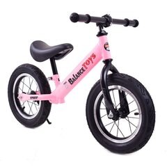 Balansinis dviratis Balance Toys KD-10, rožinis цена и информация | Балансировочные велосипеды | pigu.lt