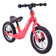 Balansinis dviratis Super Toys KD-06, raudonas цена и информация | Балансировочные велосипеды | pigu.lt