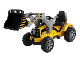 Vaikiškas akumuliatorinis traktorius Super Toys JS328A, geltonas цена и информация | Электромобили для детей | pigu.lt