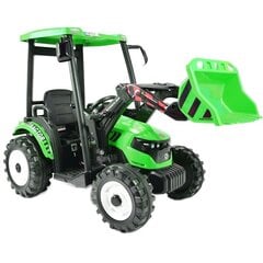 Vaikiškas akumuliatorinis traktorius Super Toys JS-3158B-24V, žalias цена и информация | Электромобили для детей | pigu.lt