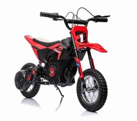 Vaikiškas akumuliatorinis krosinis motociklas Super Toys BDM-0952-24, raudonas kaina ir informacija | Elektromobiliai vaikams | pigu.lt