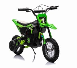 Vaikiškas akumuliatorinis krosinis motociklas Super Toys BDM-0952-24, žalias kaina ir informacija | Elektromobiliai vaikams | pigu.lt