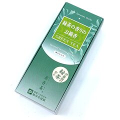 Японские бездымные благовония Зеленый чай Сенкоча, Байеидо, 80гр цена и информация | Ароматы для дома | pigu.lt