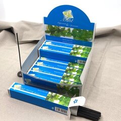 Японские бездымные благовония с курильницей Mint (серия Imagine), Baieido, 40 шт. цена и информация | Ароматы для дома | pigu.lt