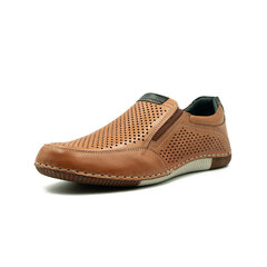 Мужские туфли Manitu 63008002, коричневые цена и информация | Мужские ботинки | pigu.lt