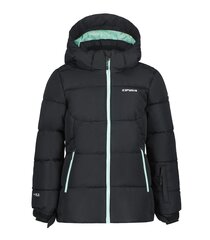 Icepeak детская куртка 300g Loris 50034-4*990, черный 6438549474961 цена и информация | Куртки, пальто для девочек | pigu.lt
