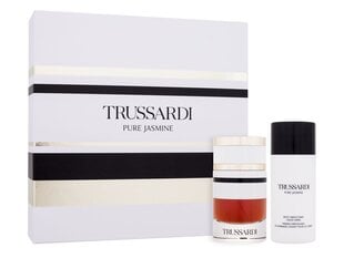 Набор Trussardi Pure Jasmin для женщин: парфюмированная вода EDP 60 мл + крем для тела 125 мл цена и информация | Женские духи | pigu.lt