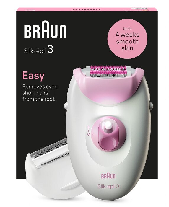 Braun Silk-Epil 3 SE3-031 цена и информация | Epiliatoriai | pigu.lt