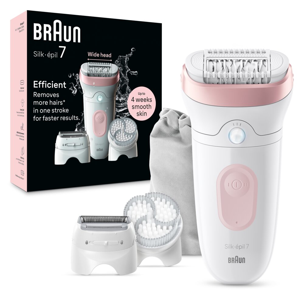 Braun Silk-Epil 7 SE7-060 kaina ir informacija | Epiliatoriai | pigu.lt