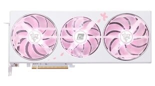 PowerColor Hellhound Sakura AMD Radeon RX 7800 XT (RX7800XT 16G-L/OC/SAKURA LIMITED) kaina ir informacija | Vaizdo plokštės (GPU) | pigu.lt