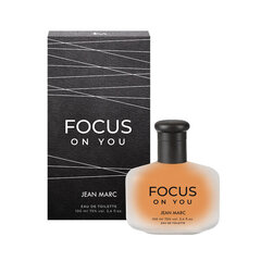 Tualetinis vanduo JEAN MARC vyrams FOCUS On You, 100ml kaina ir informacija | Kvepalai vyrams | pigu.lt