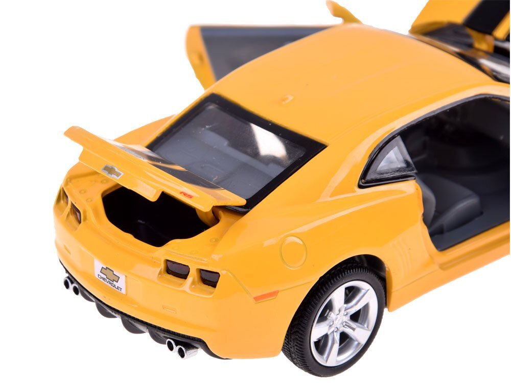 Metalinis automobilis Chevrolet Camaro Die-Cast, geltonas цена и информация | Žaislai berniukams | pigu.lt