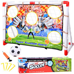 Игрушечные футбольные ворота с точной стенкой цена и информация | Развивающие игрушки | pigu.lt
