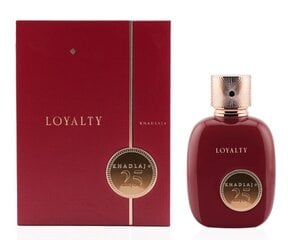 Kvapusis vanduo Khadlaj 25 Loyalty EDP moterims/vyrams, 100 ml kaina ir informacija | Kvepalai moterims | pigu.lt