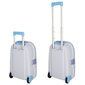 Vaikiškas kelioninis lagaminas ant ratukų, mėlynas kaina ir informacija | Lagaminai, kelioniniai krepšiai | pigu.lt
